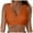 Z01-Orange, variant on GEWSEY Bikini Tops for Women Twist Front Ruched Bathing Suit Adjustable Crisscross Back Cropped Tankini Swim Top Only Blue, M