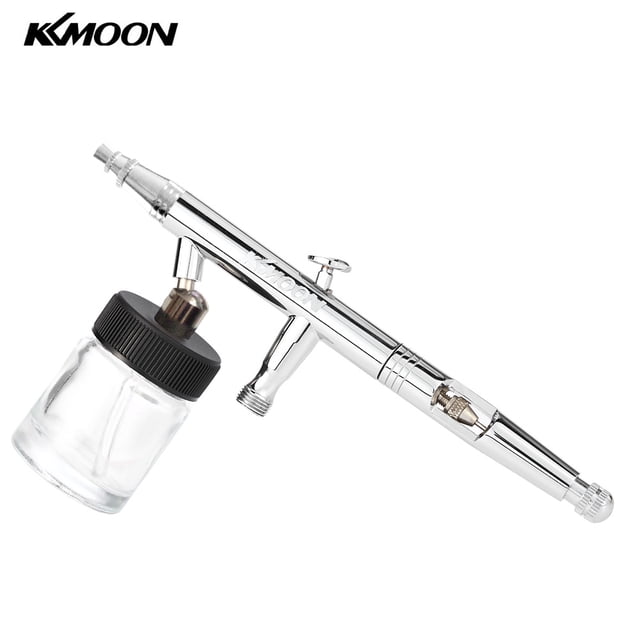 Labymos Siphon Feed Dual-Action Airbrush Kit Set for Art Craft Painting Auto Paint Hobby