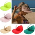 thumbnail image 4 of CoCopeaunts Women Sun Visor Hat Large Brim Sun Hat for Women Sun UV Protection Summer Hat Beach Hat, 4 of 8