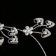 thumbnail image 5 of Boda nupcial cabellero vid baile noche flor cristal pinza de cabellero jinwen Nupcial Hair Vine, 5 of 8