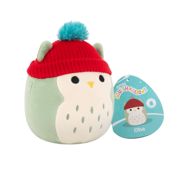 Squishmallows 5" Oba the Owl in Hat