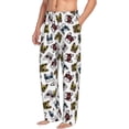thumbnail image 2 of Xecao Bulldog Sunglasses Face Men's Straight Lounge Pajama Pants: The Ultimate in Comfortable Sleepwear, 2 of 9