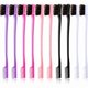 thumbnail image 1 of wonima11 10 Pieces Hair Edge Brush Double Sided Control Hair Brush Comb Combo Pack Smooth Comb Grooming, 5 Colors, 1 of 1