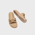thumbnail image 3 of DREAM PAIRS Women's Knotted Slide Sandals – Comfortable Slip-On Summer Flat Sandals, 3 of 7