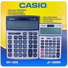 GX-120S Extra Large 12-Digit Display and JF-100MS Large 10-Digit Display Calculator Bundle