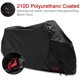 thumbnail image 1 of Cubierta impermeable de poliéster para protección de motocicletas (negro, 245 x 105 x 125 cm) ZefeiWu 1327533494786, 1 of 1