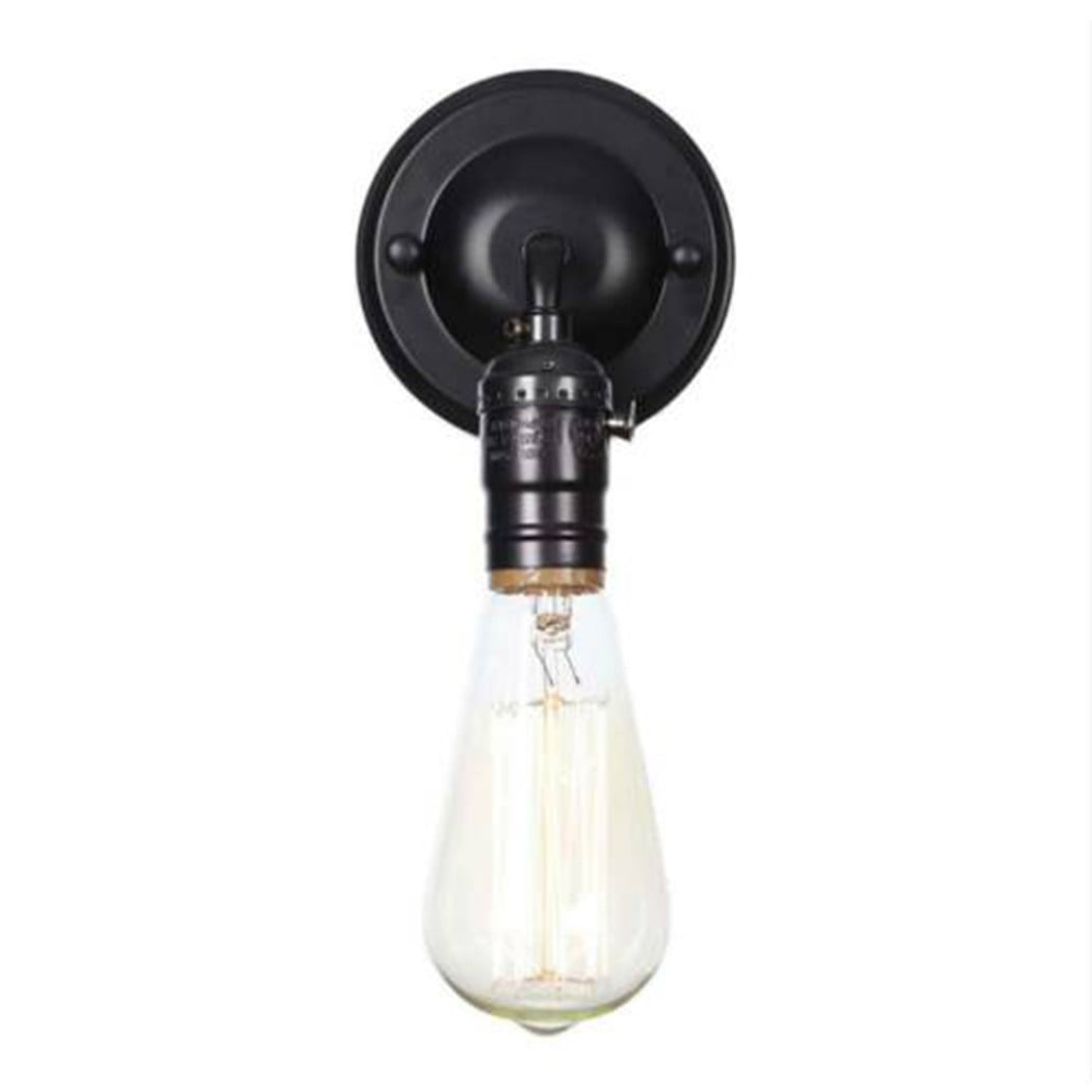 Edison Vintage Screw Lamp Holder E27 With Pull Chain Switch Screw Bulbs 