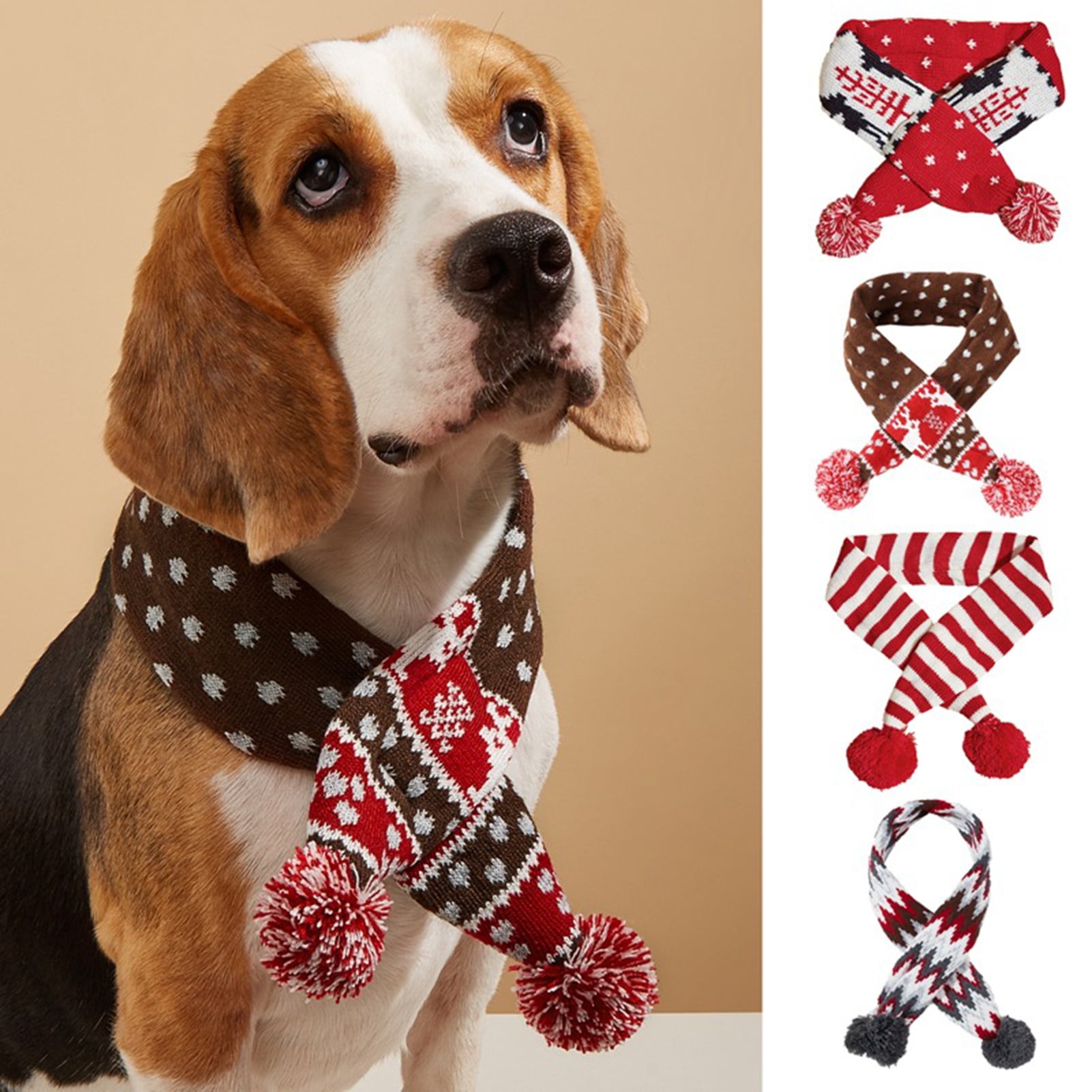 Scarves For Pets
 Cheers US Pet Scarf Christmas Holiday Scarf for Dogs and Cats