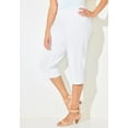 thumbnail image 3 of Catherines Women's Plus Size Everyday Capri With Sparkle Hem, 3 of 6