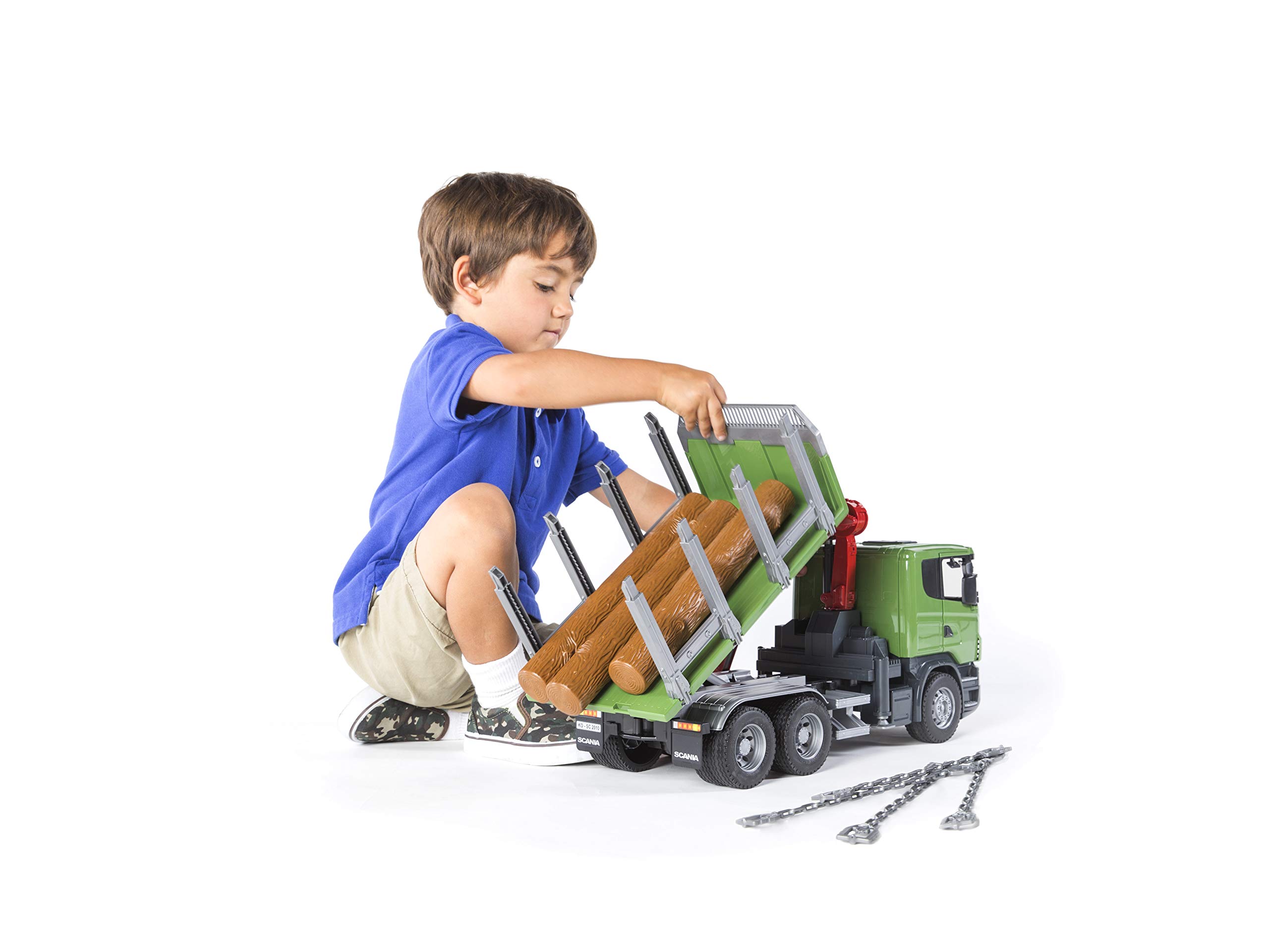 bruder mack granite timber truck