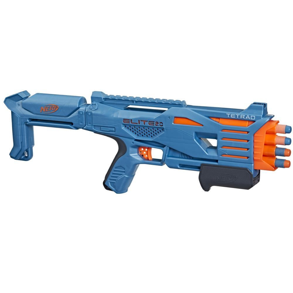 Nerf Elite 2.0 Tetrad QS-4 Dart Blaster 