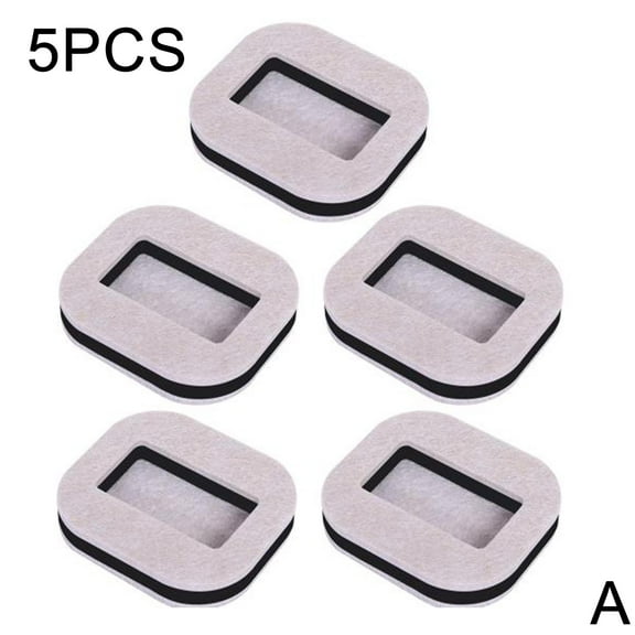 5pcs Office Chair Wheel Stopper Furniture Caster Cups Hardwood Floor Hot R2