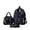 Black, variant on 3PCS Bow Backpack Cute Preppy Backpack,Spacious Cute Schoolbag Makeup Organizer for Business Teacher Traveling Weekend Festival Daily Tourist
