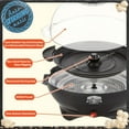 thumbnail image 3 of Great Northern Popcorn 800W Electric Popcorn Machine with Auto Stir, Black, 3 of 11