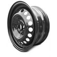 thumbnail image 2 of New 15x6 inch Wheel for Honda Insight (12-14) Black Painted Steel Rim, 2 of 5