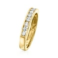 thumbnail image 3 of Ross-Simons 0.50 ct. t.w. Channel-Set Diamond Wedding Band in 14kt Yellow Gold, Women's, Adult, 3 of 4
