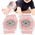thumbnail image 1 of Rodilleras Antideslizantes Para Bebé, Cojín Engrosado, Transpirable, Apariencia De Gato Rosa, Rodilleras Para Bebé Para Gatear Para Niños Pequeños, 1 of 7