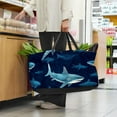 thumbnail image 6 of Shark Large Capacity Reusable Foldable Oxford Cloth Storage Bin - Multipurpose Storage Box, Shopping Bag Organizer, 6 of 7