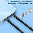 thumbnail image 3 of QHUDLV Double Buckle Phone Tether Tab,Metal Lanyard Patch,Safety Connector, 3 of 9