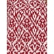 thumbnail image 5 of Vestido de verano sin mangas bohemio Ikat para mujer, vestido midi casual para el Día de la Madre con bolsillos, rojo S, 5 of 6