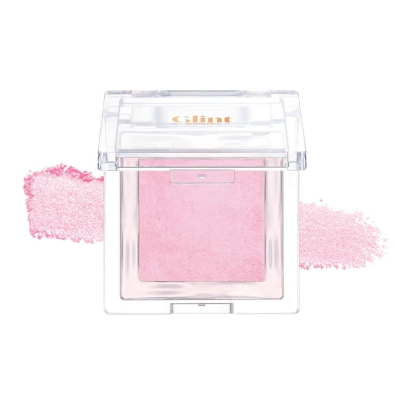 Glint Baked Blush (Balletcore Pink 0.08oz) - Rubor facial en polvo de larga duración para todo el día para una apariencia natural. Maquillaje coreano para el cuidado de la piel coreano. Color mezclabl