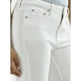 thumbnail image 4 of No Boundaries Mid Rise Bootcut Jeans, 32” Inseam, 1 or 2-Pack, Women’s, 4 of 5