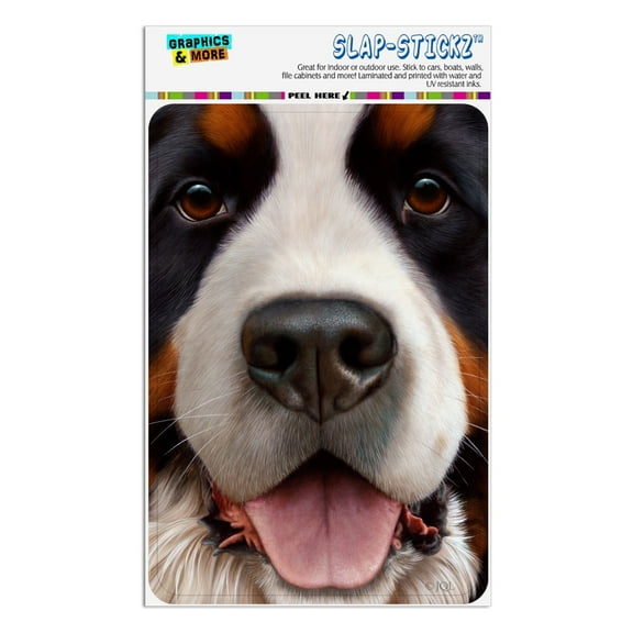 Bernese Mountain Dog Face Closeup Home Business Office Sign