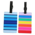 thumbnail image 6 of SEWCHICS Luggage Tags Rectangular 2Pcs 3.9X2.6X0.1In, 6 of 8