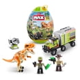 thumbnail image 1 of MAX Dino Adventure T-Rex Attack (310 pieces) Building Bricks Toys For Kids 5+ Create Dinos Vehicles and More Unbox Discover, 1 of 9