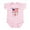 Petal Pink, variant on CafePress - Made In America With English Parts Body Suit - Baby Light Bodysuit, Size Newborn - 24 Months