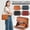 Black, variant on Crossbody Shoulder Bag for Women,Leather Shoulder Bag, Wallet With Built-In Multiple Compartments