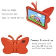 thumbnail image 4 of Dteck Kids Case for Onn. 8" Tablet (2024 Model), Shockproof Light Weight Protective Stand Cover for onn. 8" Tablet 2024 Model, Cute Butterfly,Red, 4 of 5