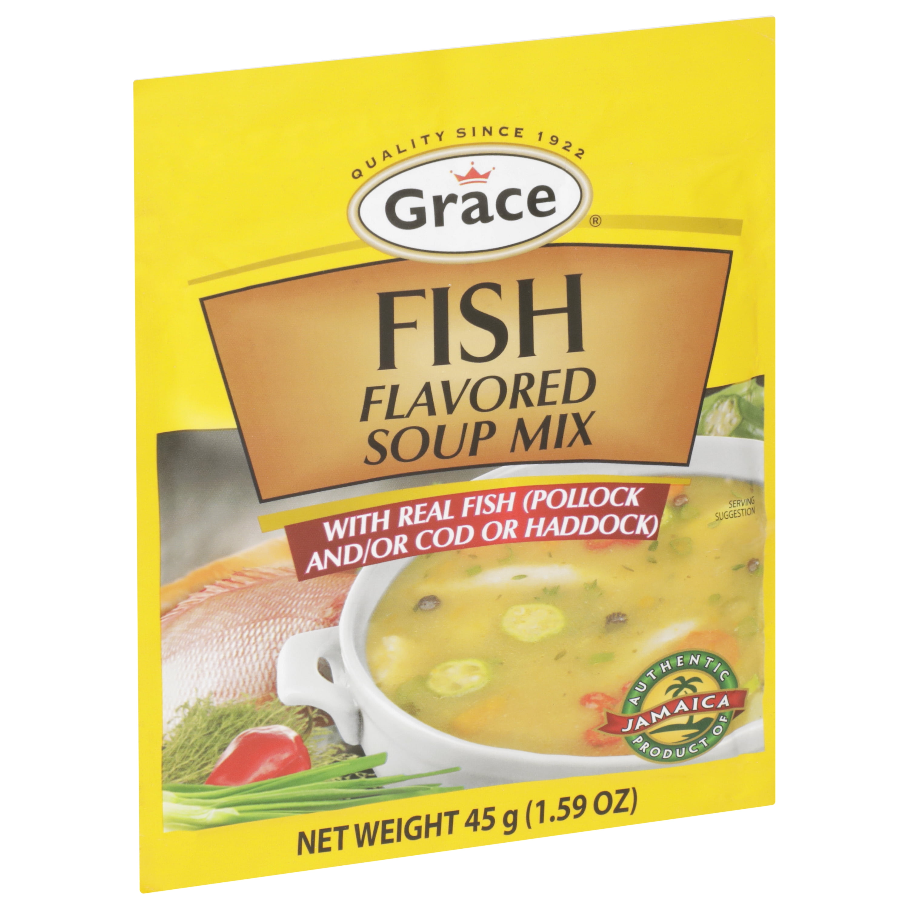 (12 pack) Grace Fish Flavored Soup Mix, 1.59 oz
