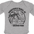 thumbnail image 4 of Inktastic Summer Vacation Mode Wrightsville North Carolina Boys or Girls Long Sleeve Baby Bodysuit, 4 of 5