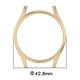 thumbnail image 2 of Estilosa PC Hueca Semi Cubierta de Reloj Elegante para su Reloj Compatible con Smartwatch, 2 of 3