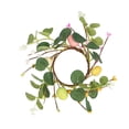 thumbnail image 1 of Abbracc Easter Candle Rings Wreath Candlestick Candleholder Greenery Leaves Mini Hanging 18cm, 1 of 9