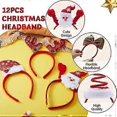 thumbnail image 4 of 12 Pack Christmas Headbands Headwear Accessories for Women Men Kids Christmas Parties Holiday (ONE SIZE FIT ALL), 4 of 5