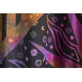 thumbnail image 5 of Indian Burning Sun Hippie Mandala Window Curtains - Gypsy Tye Dye Bohemian Sun Moon Beautiful Drapery Bedroom Living Room Balcony Valance Panels Purple, 5 of 6