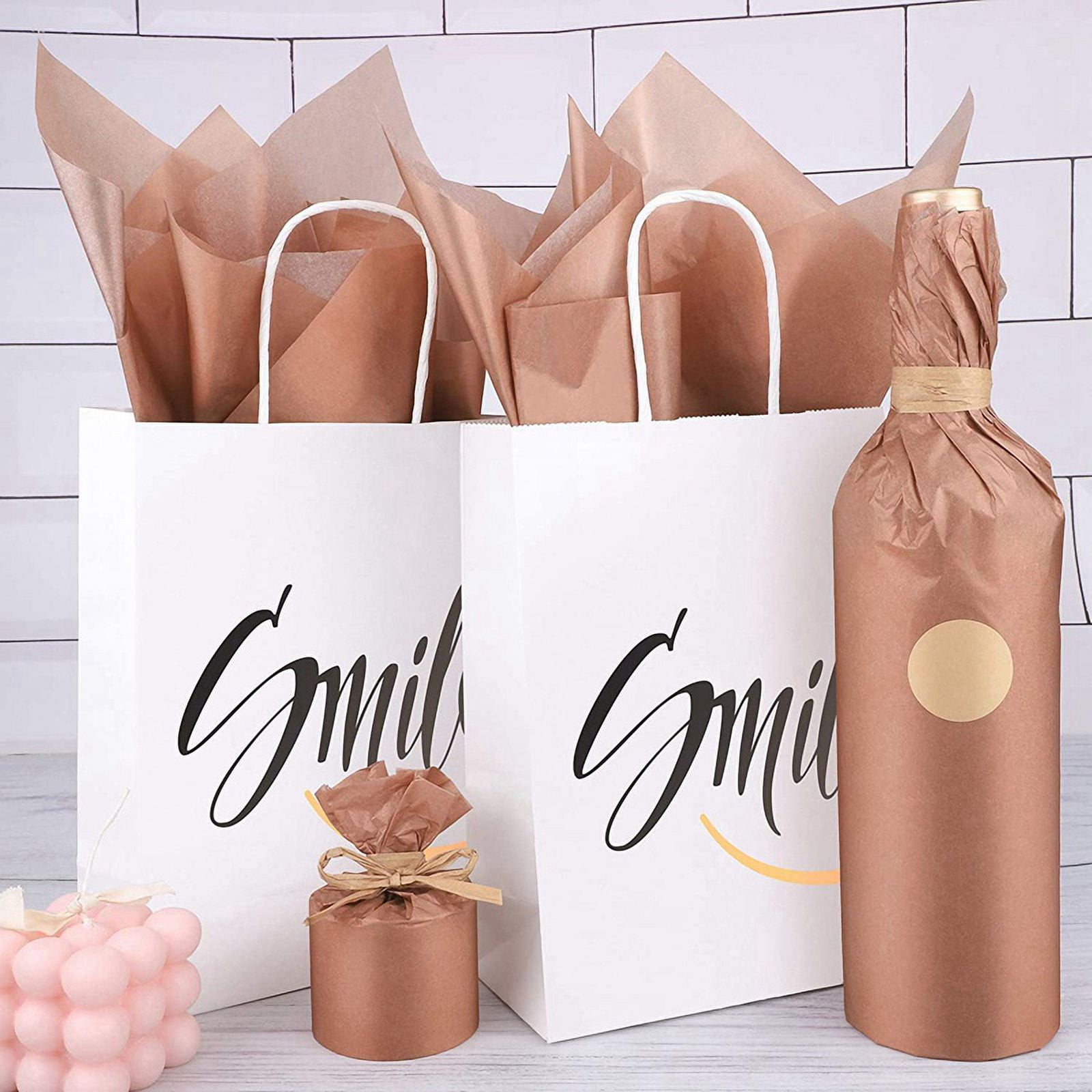 240 Sheets Tissue Paper Bulk,Metallic for Weddings,Birthday Party,Showers,Arts Crafts,DIY,Christmas