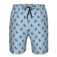 thumbnail image 4 of Naloa Cute Puppy Men's Beach Shorts, Surfing shorts, Swim trunks, Quick Dry Swim Trunks for Surfing Beach Fun - 3X-Large, 4 of 9