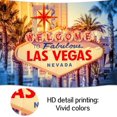 thumbnail image 4 of 5 x 3 ft Las Vegas Night City Party Photography Backdrop Welcome to Las Vegas Billboard Banner Casino Poker Movie Themed Photo Background Portraits Birthday Party Vacation Travel Photo Booth Prop, 4 of 5