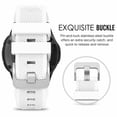 thumbnail image 2 of Mignova Watch Band For LG Watch R W100/LG Watch Urbane W150,Sport Silicone Strap Quick Release Soft Rubber Replacement Watch Bands for LG Watch R W100/LG Watch Urbane W150(White), 2 of 6