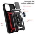 thumbnail image 6 of SOGA Compatible for Apple iPhone 13 Pro Case with Camera Screen Protector Cover Rugged ShockProof Drop Protection Phone Case with Magnetic Kickstand Mount Plate [Red], 6 of 7