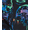 Black Soot Skull, variant on Swim Trunks, 5" Inseam, Men's S-5XL