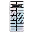 thumbnail image 1 of MUNDAZE Samsung Galaxy S10 Plus Shockproof Clear Hybrid Protective Phone Case Black Clear Funny Text Quote Bussin Cover, 1 of 5