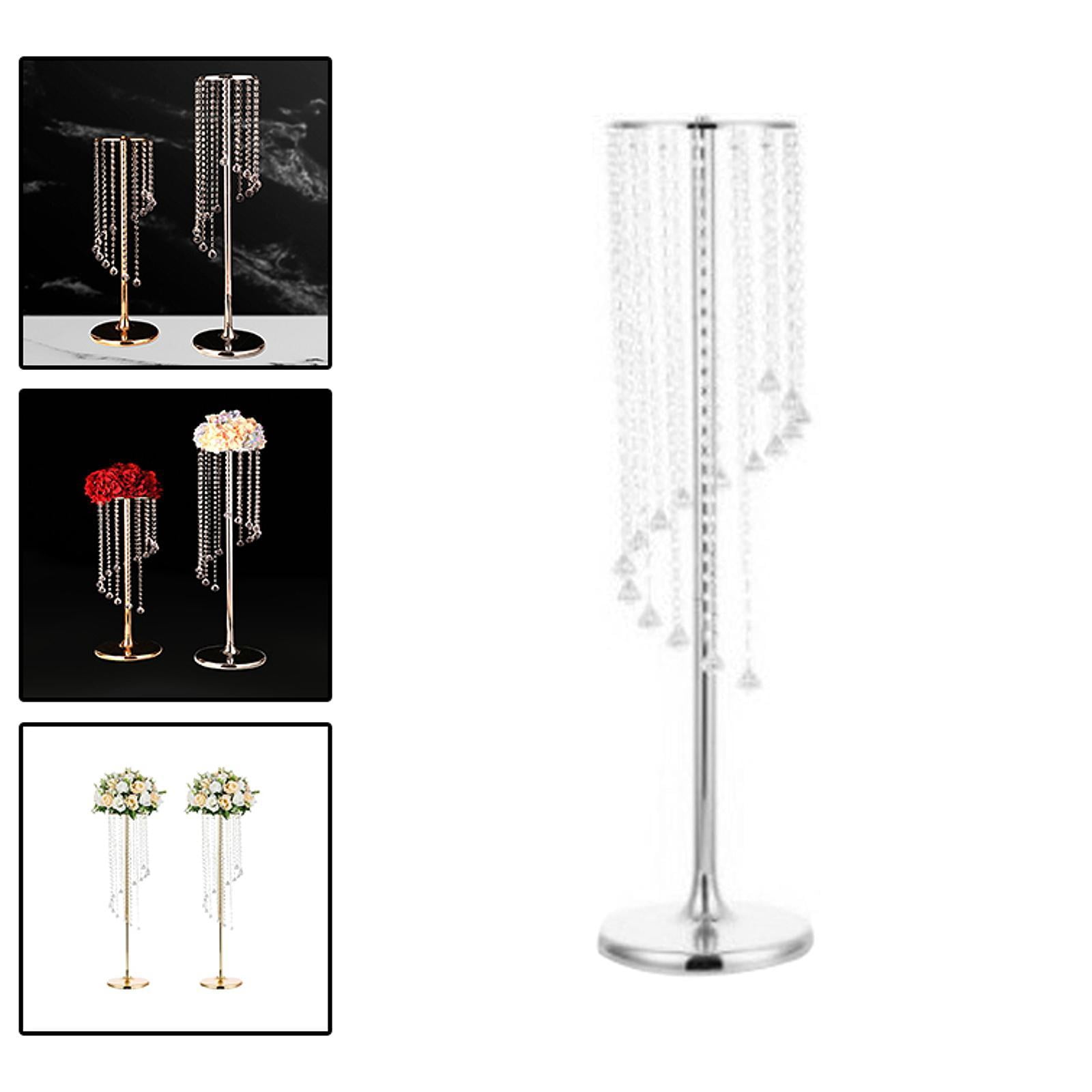 balikha Wedding Flower Stand Flower Arrangement Stand for Party Anniversary Weddings 15cmx20cmx50cm