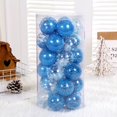 thumbnail image 4 of 30Pcs/Box Christmas Balls Colorful Electroplating Decorative Festival Multi-purpose Wedding Arrangement DIY  Tree Hanging Balls Pendants Party Decor for Holiday Rose Gold 6 cm, 4 of 13