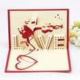 thumbnail image 5 of Tarjeta de amor emergente 3D con sobre, Día de San Valentín, cumpleaños, aniversario, tarjetas de felicitación para parejas, esposa, marido, regalos hechos a mano, 5 of 5