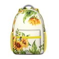 thumbnail image 1 of Farmhouse Sunflower Print Backpack - Waterproof & Comfortable School Bookbag with Padded Back Panel, 1 of 6