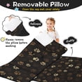 thumbnail image 3 of Paw Print Toddler Nap Mats for Kids Preschool,Sleeping Mat Bag or Kids,Toddler Sleeping Bag,Toddler Nap Mat or Daycare, 3 of 6